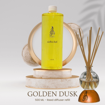 Golden Dusk - Reed diffuser refill